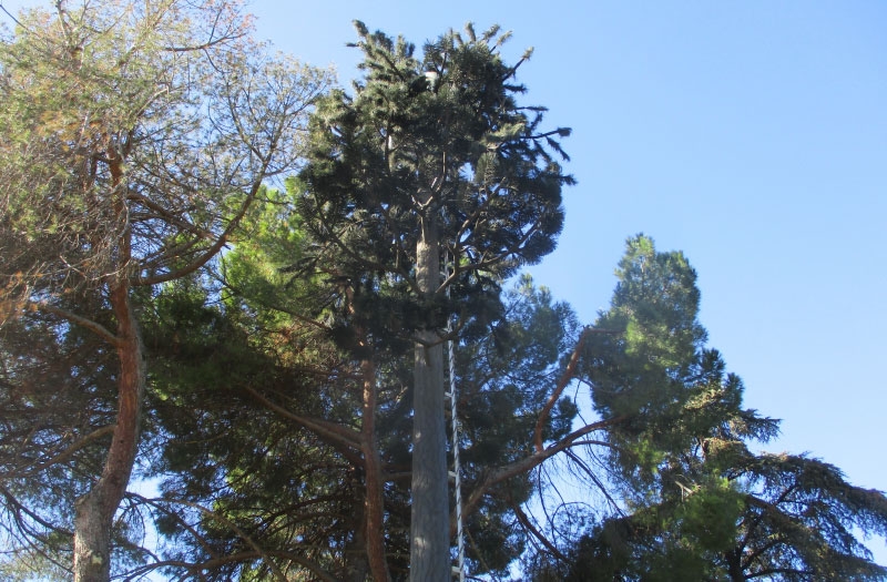 Concealed tower