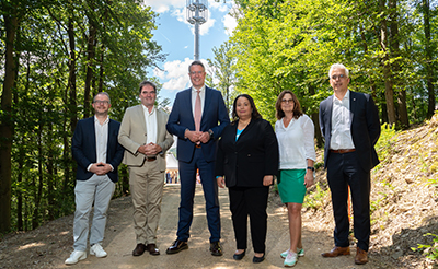 Vantage Towers AG inaugurates first funded mobile communication mast Rhineland-Palatinate