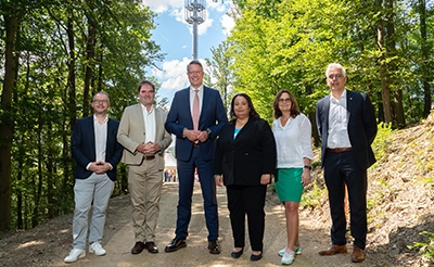 Vantage Towers inaugurates first funded mobile communication mast Rhineland-Palatinate